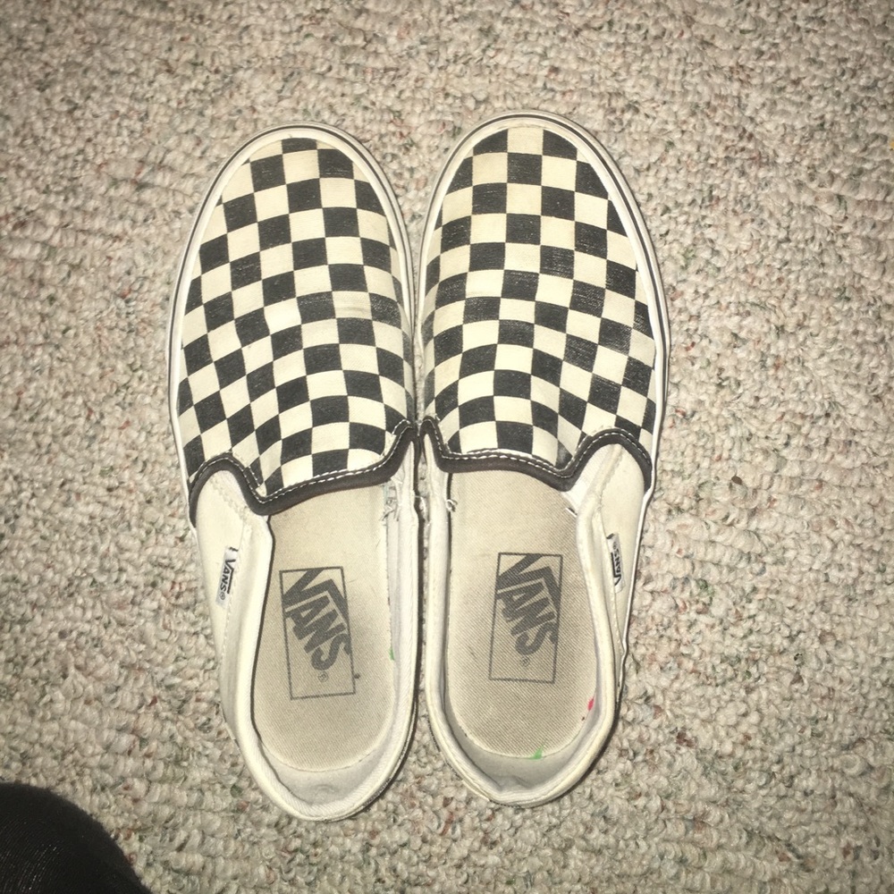 vans checkered